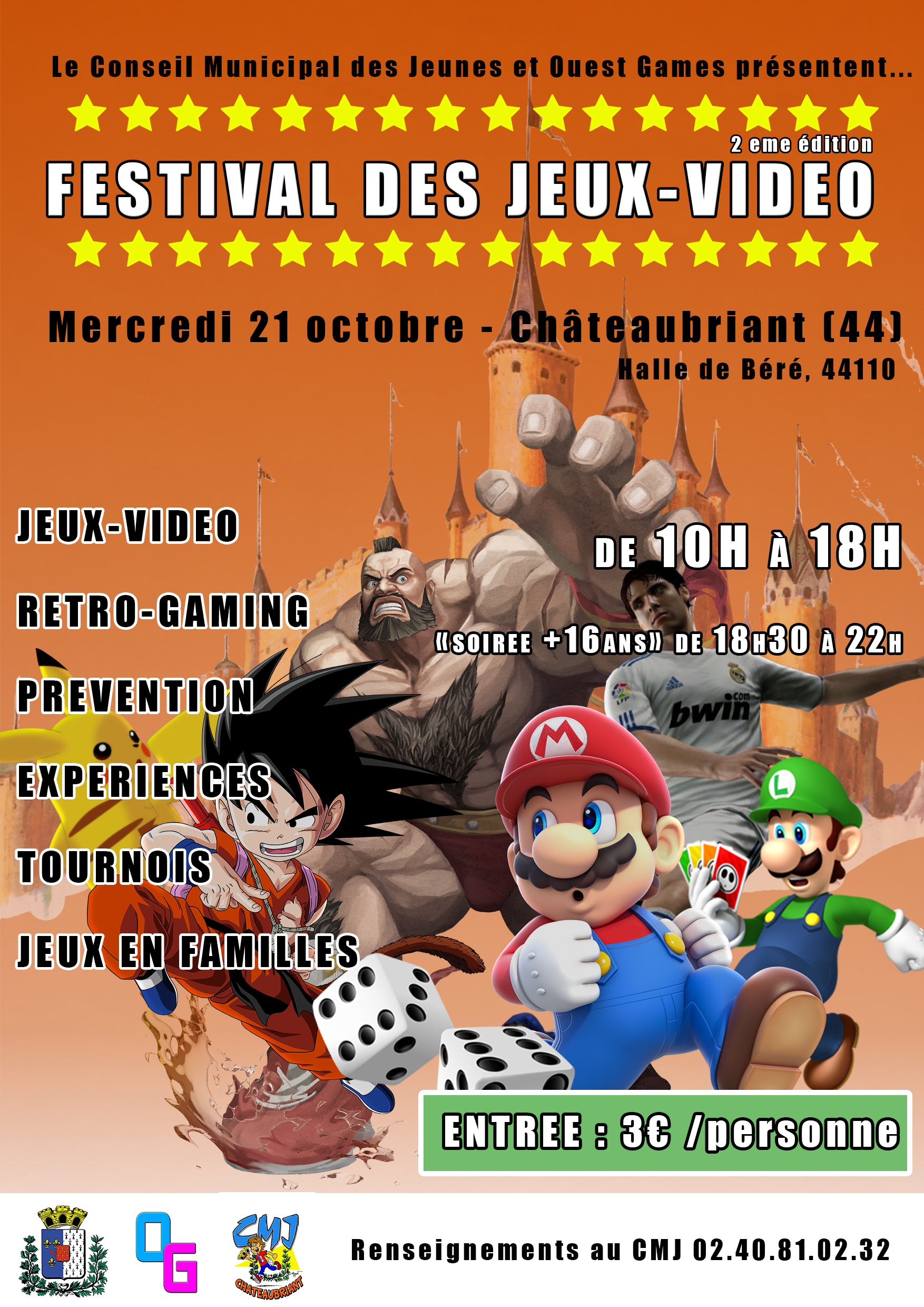 Festival jeux-vidéo – Châteaubriant