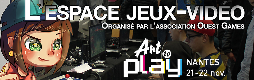 L’espace jeux-vidéo de Art To Play à Nantes !